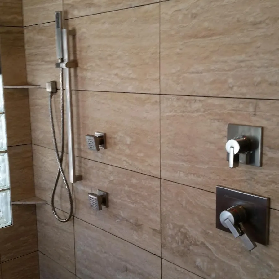 Shower fixture installation for Water Heater Installation in Janesville